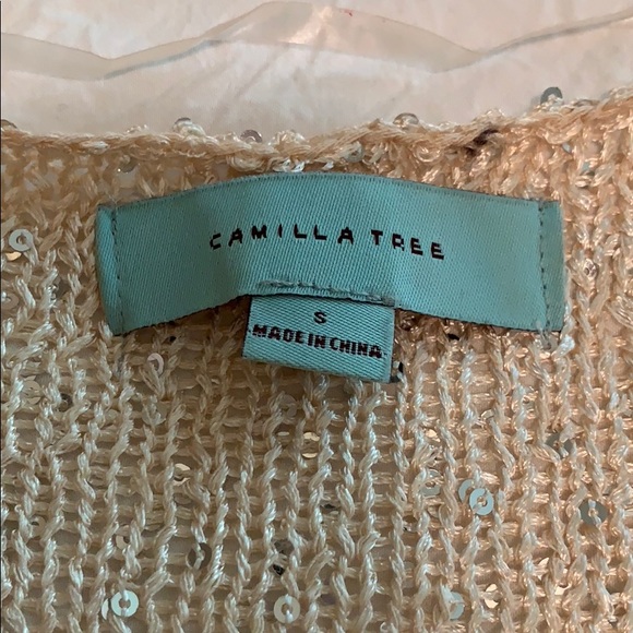 Gold Sequin Sweater - Picture 2 of 3